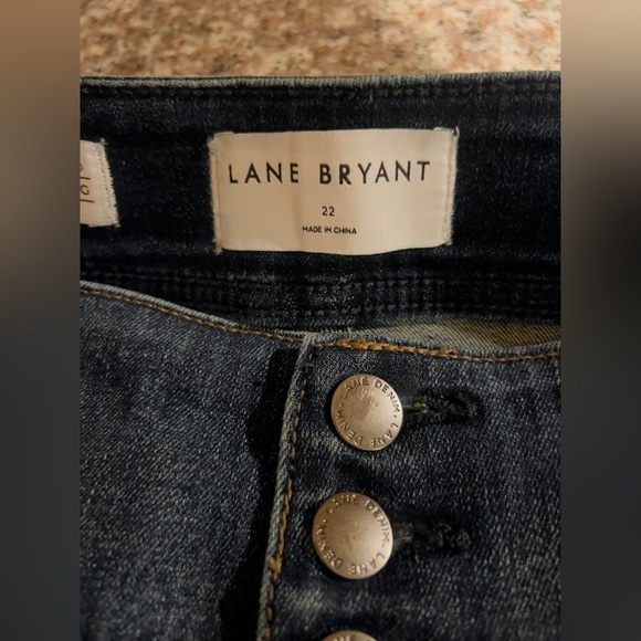 LANE BRYANT FLEX MAGIC WAISTBAND
HIGH-RISE JEGGING blue size 22 - Picture 2 of 12